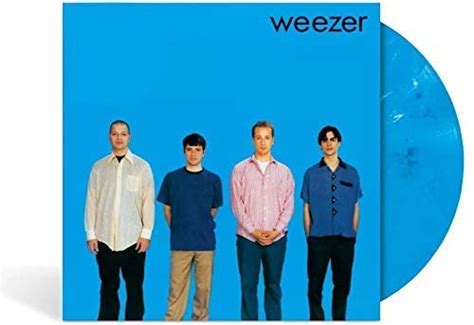 Weezer Exclusive Limited Edition Blue And White Marble Colored Vinyl Lp