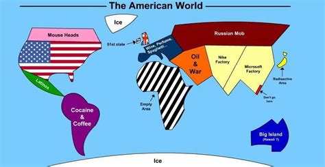 American Stereotypes Map