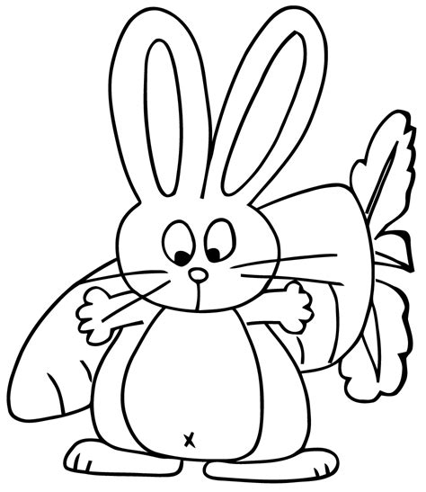 Coloriage paques lapins 4 colorier. coloriage lapin noel