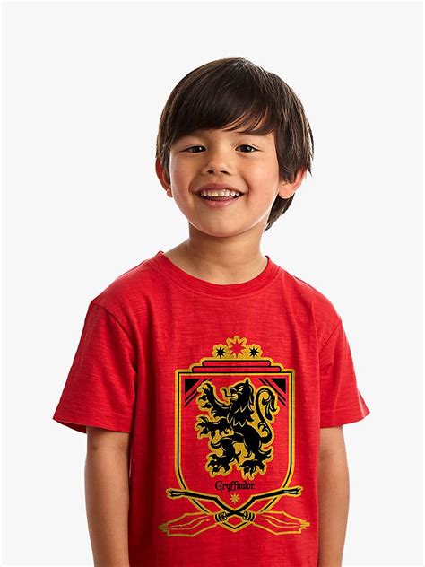 Fabric Flavours Kids Harry Potter Gryffindor Print Short Sleeve T