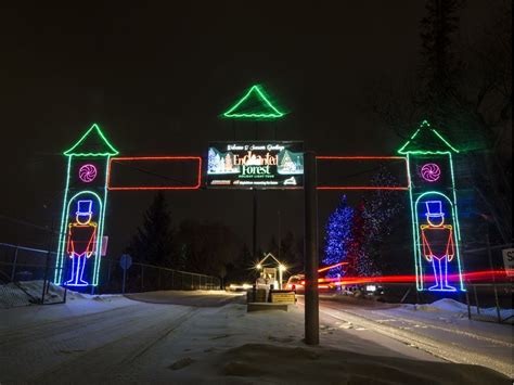 Heres A Early Peek At The Enchanted Forest Display In Saskatoon
