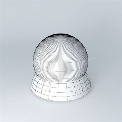 demi sphere demie lune sphere Half sphere ... 3D Model MAX OBJ 3DS FBX STL DAE | CGTrader.com