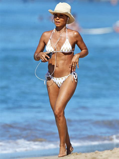 Jada Pinkett Smith Shows Off Toned Bikini Body With Willow Jaden