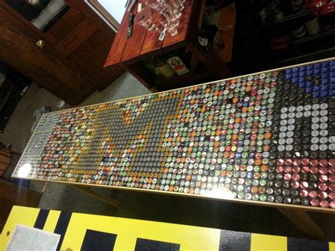 Michigan Bottle Cap Beer Pong Table Ruofm