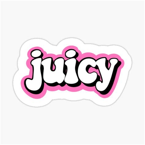 Tik Tok Doja Cat Juicy Sticker Sticker For Sale By Scottpark Redbubble