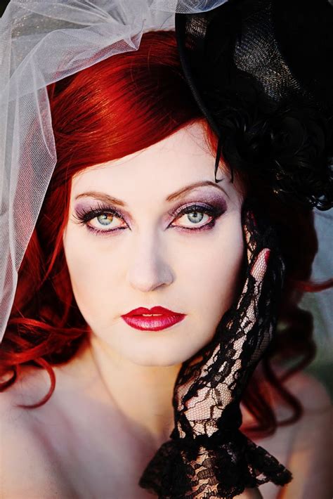 Goth Style Gothic Bride Wedding Hair And Makeup Bride Makeup