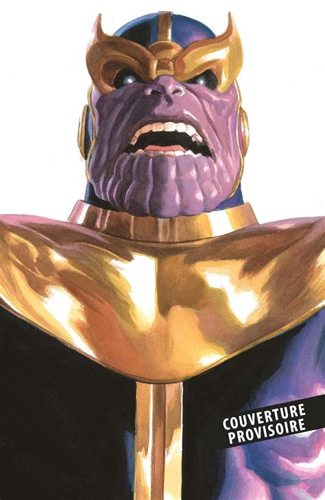 Amazonfr Les Vilains De Marvel N°01 Thanos Collectif Livres