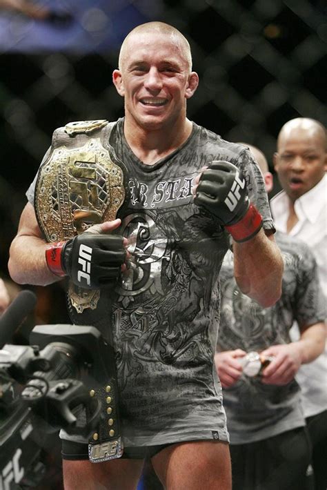 Georges St Pierre Ufc Championship Belt On Display At Canadian Museum