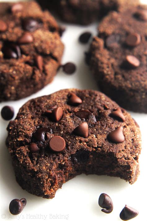 Remove and cool on a baking rack. Fudgy Triple Chocolate Cookies | Amy's Healthy Baking