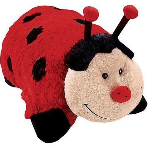 Pillow Pets Pee Wees Ladybug For Only 698 Animal Pillows Ladybug