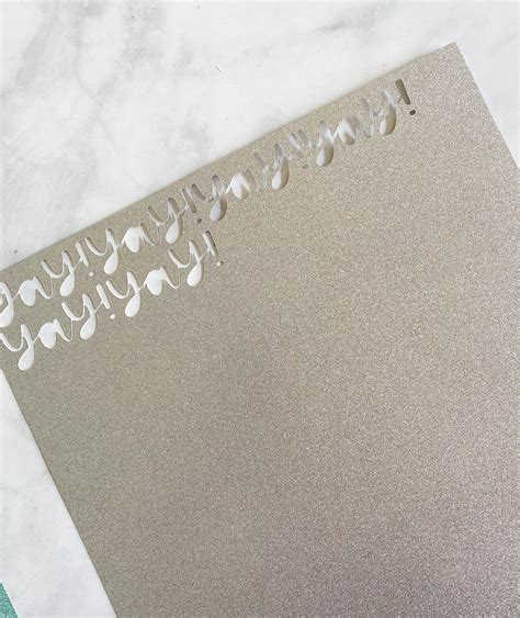 How To Cut Glitter Cardstock With A Cricut Have A Crafty Day