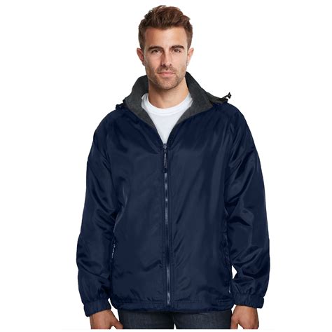 Maximos Mens Water Resistant Fleece Lined Wind Rain Hoodie Jacket Ebay