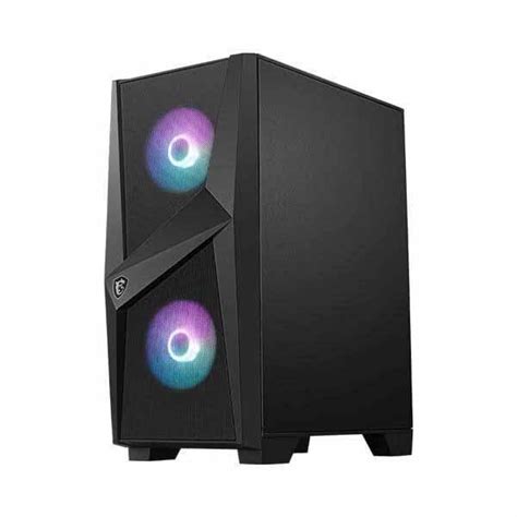 Buy Msi Mag Forge 100r Argb Cabinet Black Computech Store