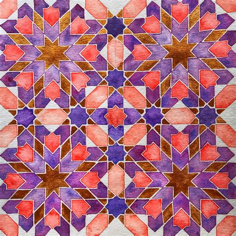 Pin By Destiny On Ceramics Islamic Art Pattern Geometric Art