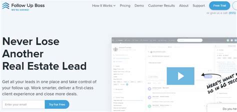 Follow Up Boss Crm Review For Real Estate Is It Worth It