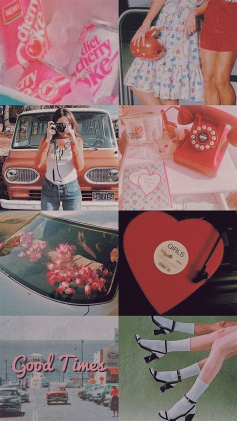 Download Retro Lesbian Aesthetic Collage Wallpaper