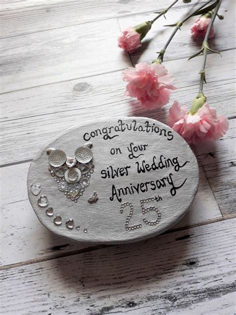 A pair of silver personalised cufflinks make a wonderful keepsake gift that he can treasure for years to come. 25th silver wedding anniversary gift, 25th wedding ...