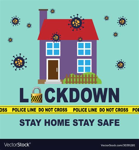 Stay Home Stay Safe Royalty Free Vector Image Vectorstock