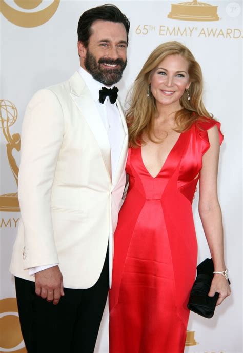 Vidéo Jon Hamm Et Sa Femme Jennifer Westfeldt à La 65e Cérémonie Annuelle Des Emmy Awards à