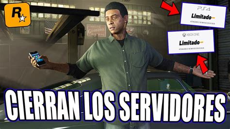 ROCKSTAR CIERRA LOS SERVIDORES DE GTA ONLINE SERVIDORES HACKEADOS