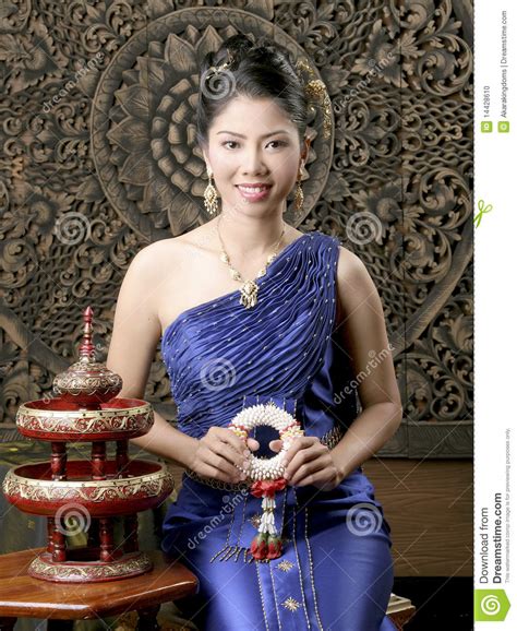 thai-woman-in-silk-dress-stock-photo-image-of-beauty-14428610