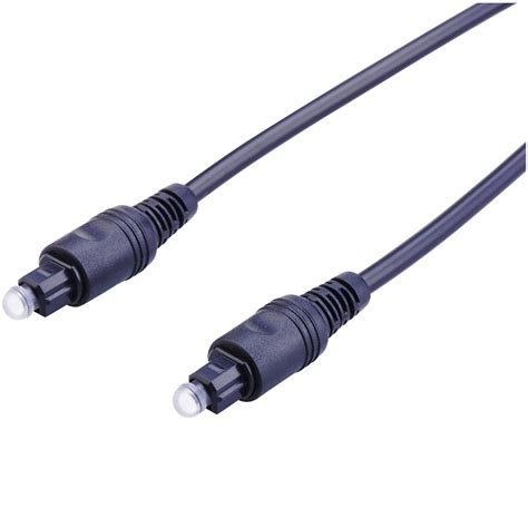 When you remove the cap you will be able to see the bright red light from inside the device. onn. 4 ft. Digital Optical Audio Cable, Black with ...