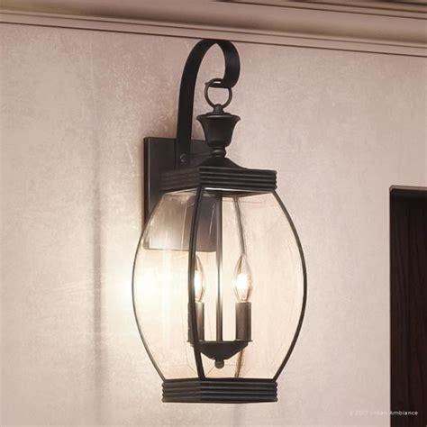 Urban Ambiance Luxury Colonial Outdoor Wall Light Large Size 21h X 7