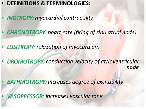 Shock And Inotropes In Neonates Dr Padmesh Neonatology