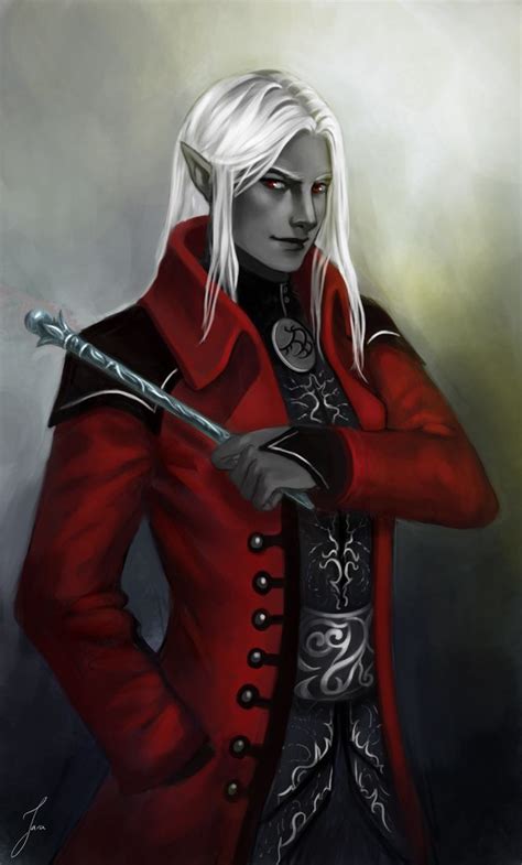 Pin By The R On Elves Drow Character Portraits Dark Elf Roleplay
