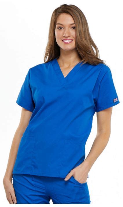 Unisex Scrub Set Royal Blue Healthcare Tops Nurses Scrubs Nursing And Healthcare Uniforms