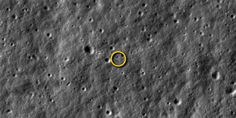Nasa Moon Satellite Lro Takes Photo Of Other Probe Ladee