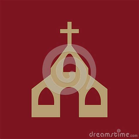 The Church Icon Christian And God Catholic Faith Symbol