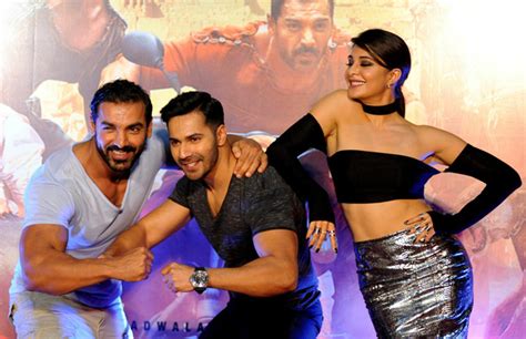 Action Packed John Abraham Varun Dhawan And Jacqueline Fernandes Promote Dishoom