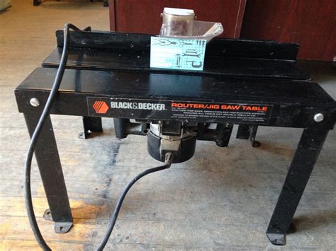 Router Table For Black And Decker Router