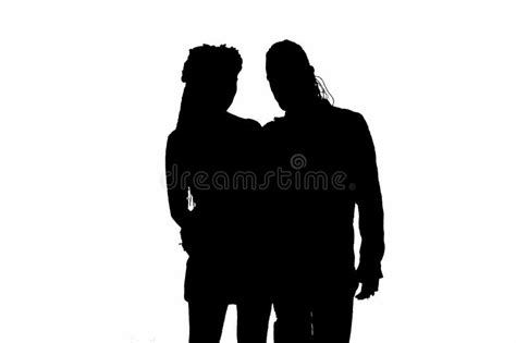 Silhouette Of Gothic Couple Stock Illustration Illustration Of Couple