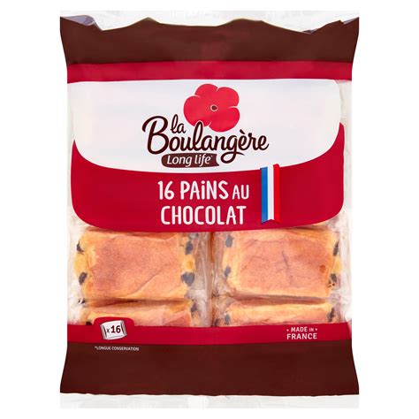La Boulangère 16 Pains Au Chocolat 720g | Croissants, Pain au Chocolat