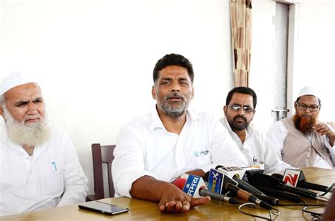 Pappu yadav, was sentenced to life imprisonment in a lower court but later acquitted in 2013. Pappu Yadav's press conference