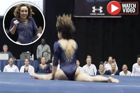 Gymnast’s Routine Gets 13million Views After Excruciating Splits Landing Daily Star