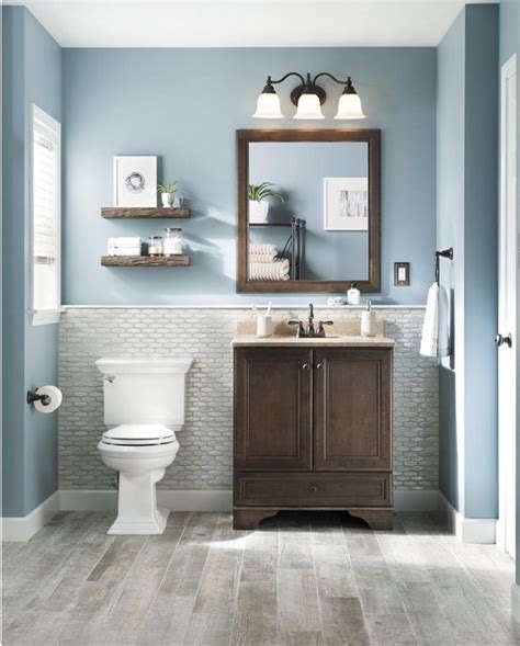 √ Beautiful Small Bathroom Paint Colors Rustic Bathroom Laundry In