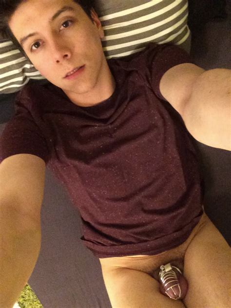 Exposed Twink Fag In Chastity Exposedfaggt96