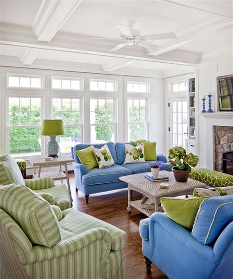 Blue And Green Color Combos For Decorating Town And Country Living
