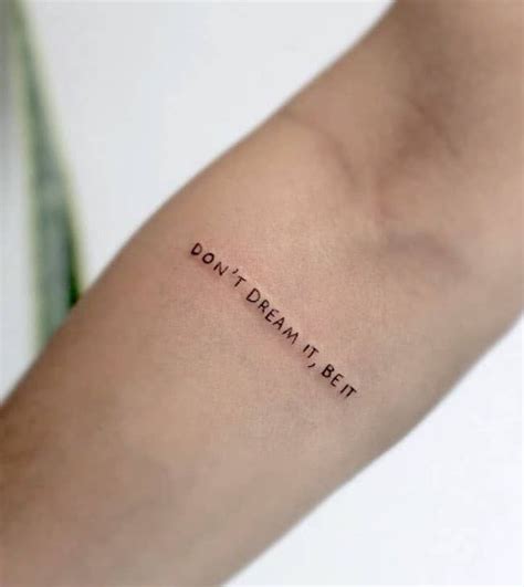 49 Meaningful Quote Tattoos To Inspire Lifetime Positivity Our