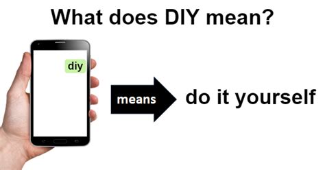 Diy What Does Diy Mean