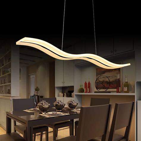 Buy 40w56w Led Pendant Lights Modern Kitchen Acrylic