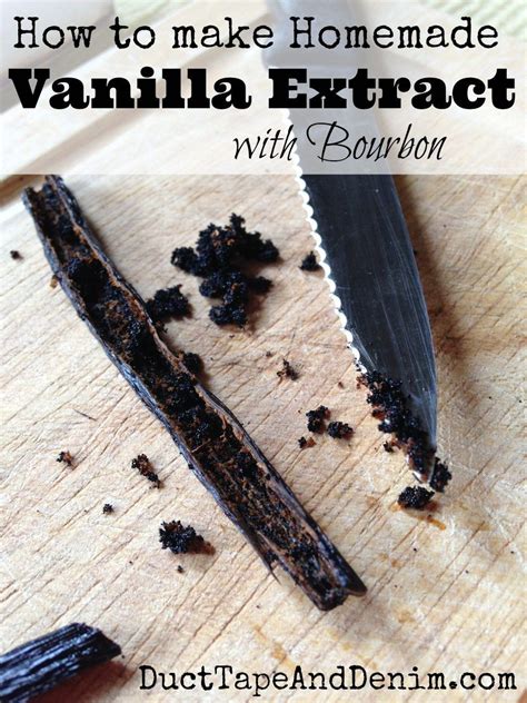 How To Make Homemade Vanilla Extract With Images Homemade Vanilla Extract Homemade Vanilla