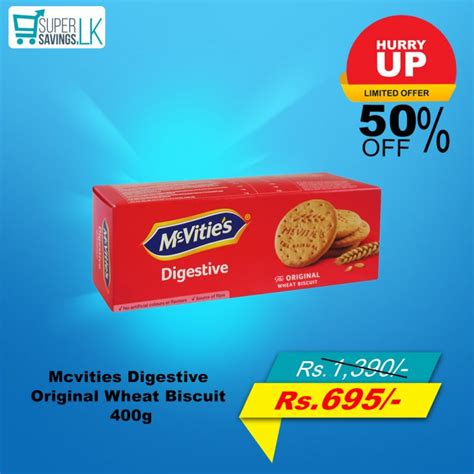 Mcvities Digestive Original Wheat Biscuit G Supersavings