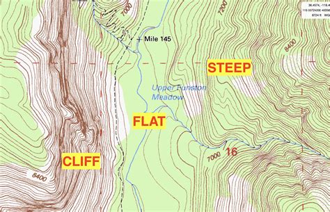 how to read a topo map topo map map contour map