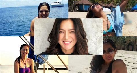 here are some of the bikini photos of kapamilya actress alice dixson which proves that she is