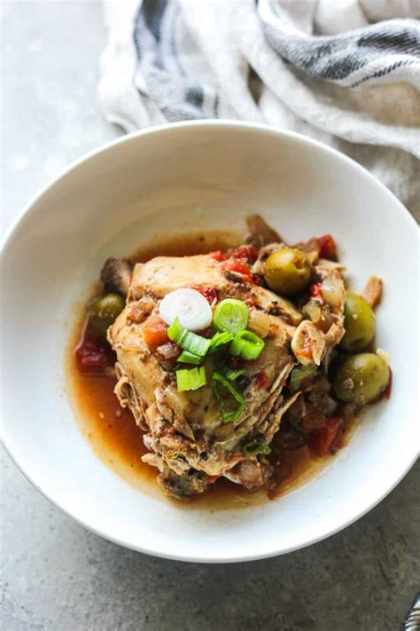 Easy Slow Cooker Rabbit Cacciatore The Top Meal