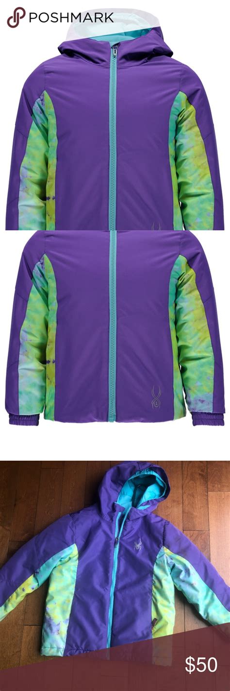 Spyder Bitsy Charm Ski Jacket Size 7 Ski Jacket Jackets Girls Jacket
